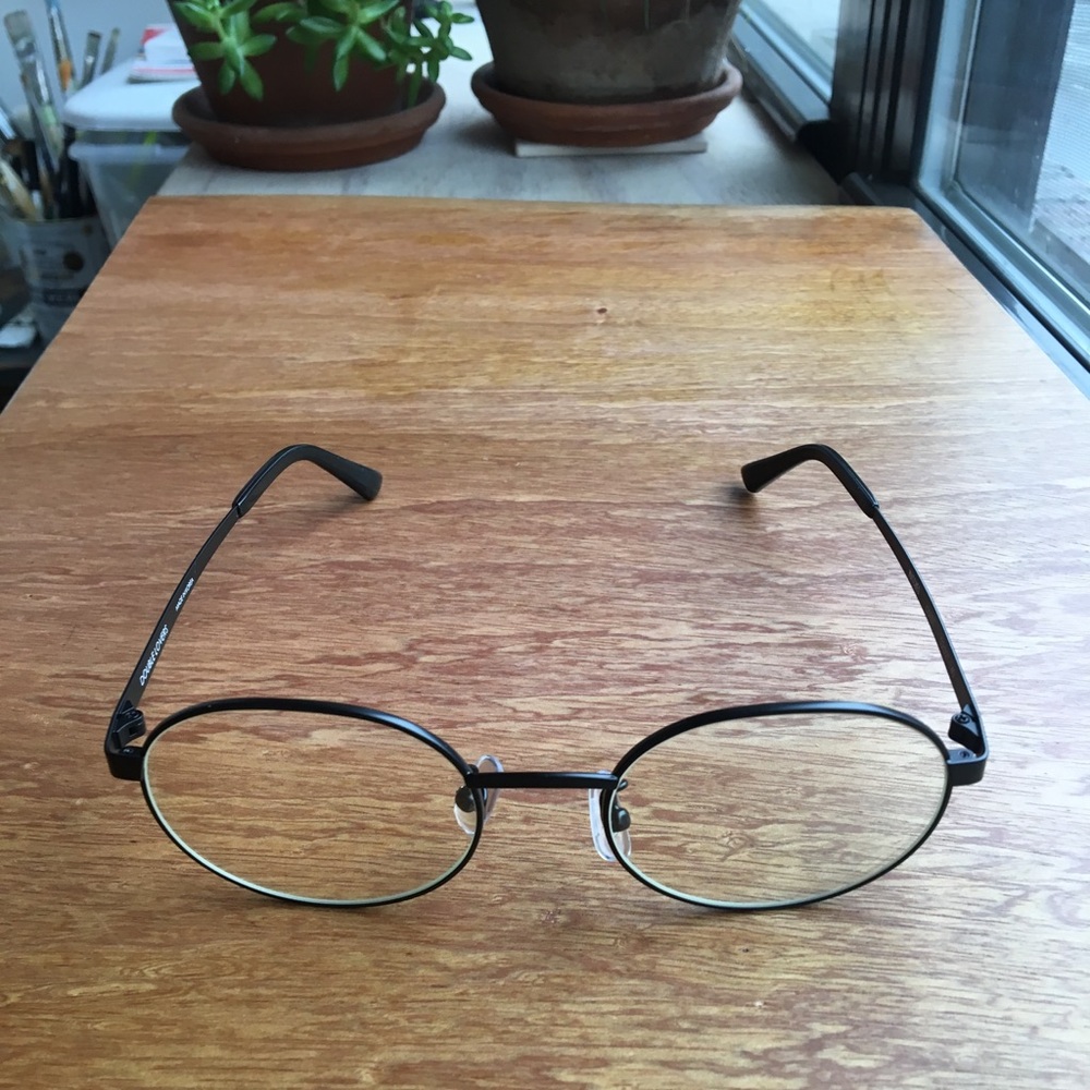 DOUBLE LOVERS GLASSES “MATCHES" clear optical lens
